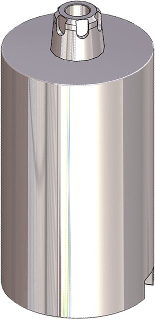 Pre-milled абатмент ADM / MEDENTiKA, совместимый с Mis C1 (Conical)
