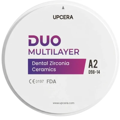 Циркониевый диск 98 мм Upcera DUO ML