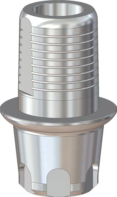 Титановое основание Flat, совместимое с Mis C1 (Conical)