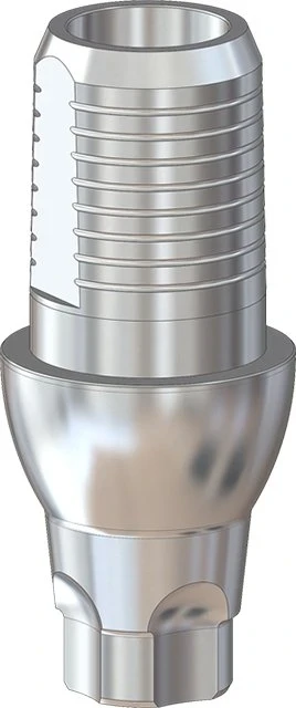 Титановое основание Flat, совместимое с Mis C1 (Conical)