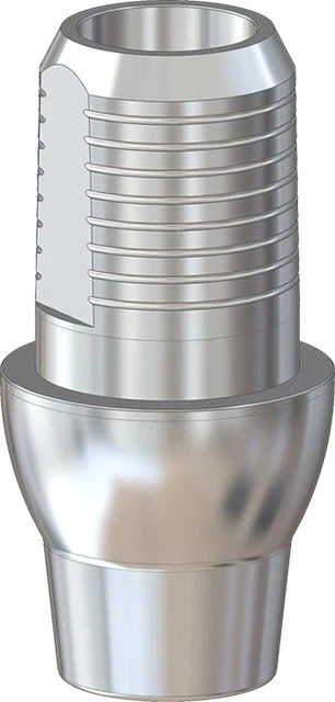 Титановое основание Flat, совместимое с Mis C1 (Conical)