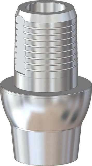 Титановое основание Flat, совместимое с Mis C1 (Conical)